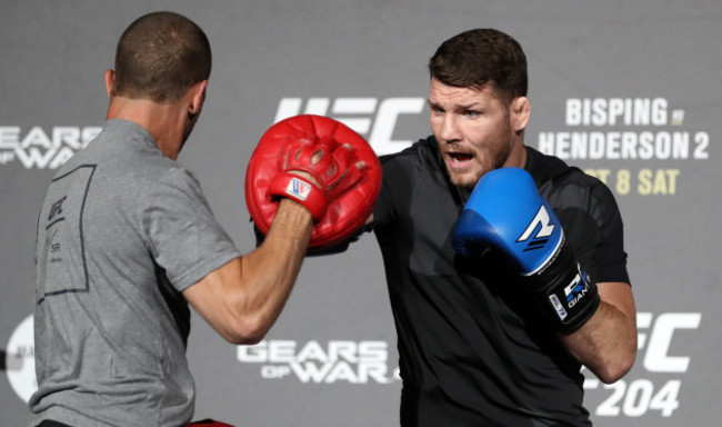 UFC Work Outs - Manchester Arena