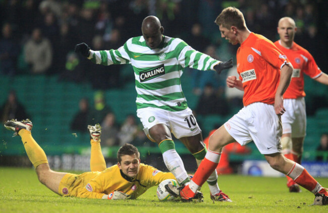 Soccer - Clydesdale Bank Scottish Premier League - Celtic v Hamilton Academical - Celtic Park