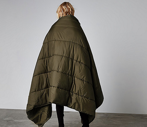 river island sleeping bag coat