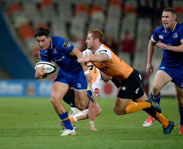 Joey Carbery and Ernst Stapelberg