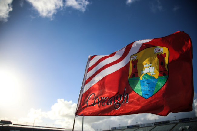 Cork fans fly their flag high after their victory