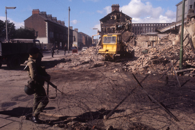 Northern Ireland - The Troubles - Falls Road - Belfast