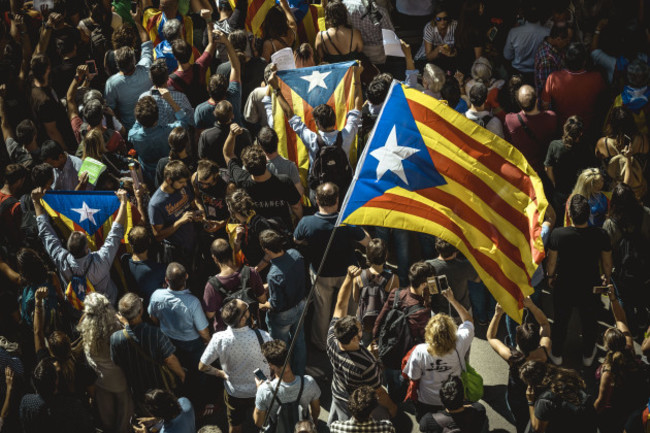 Catalan Separatists Promote Secession Referendum