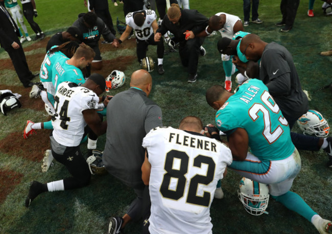 Miami Dolphins v New Orleans Saints - NFL International Series - Wembley Stadium