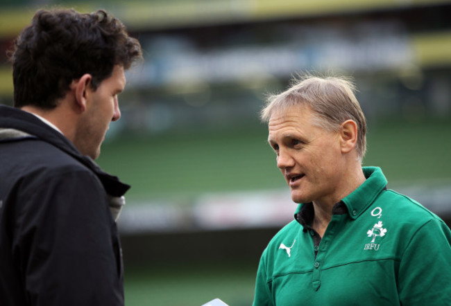 Joe Schmidt and Shane Horgan