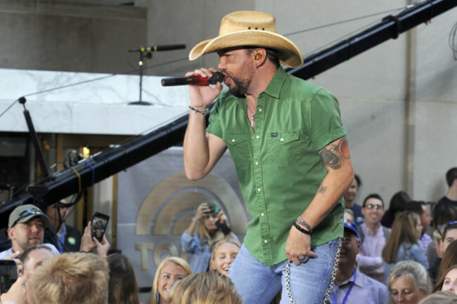 Jason Aldean Performs In New York