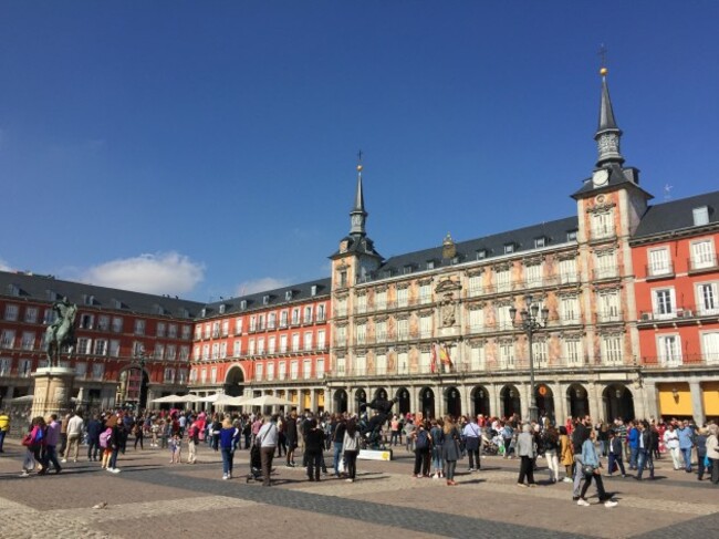 Plaza Mayor in Madrid