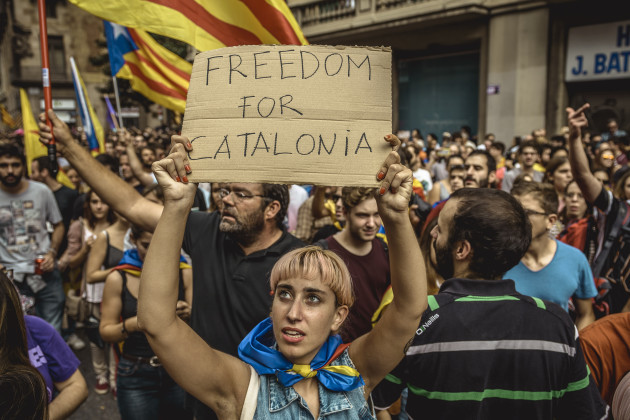 Catalonia Independence General Strike