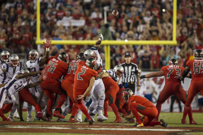 New England Patriots at Buccaneers