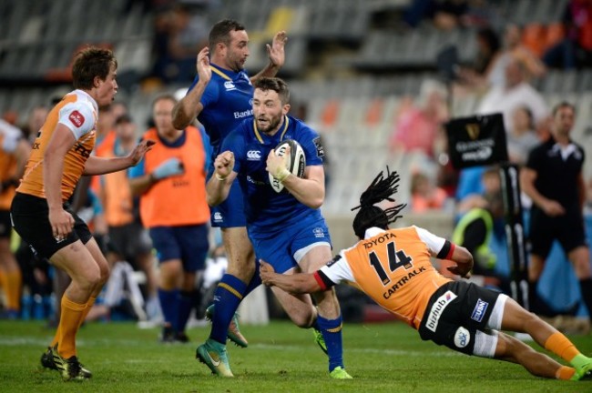 Barry Daly tackled by Rosko Specman