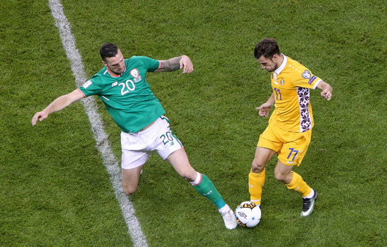 Shane Duffy with Radu Ginsari