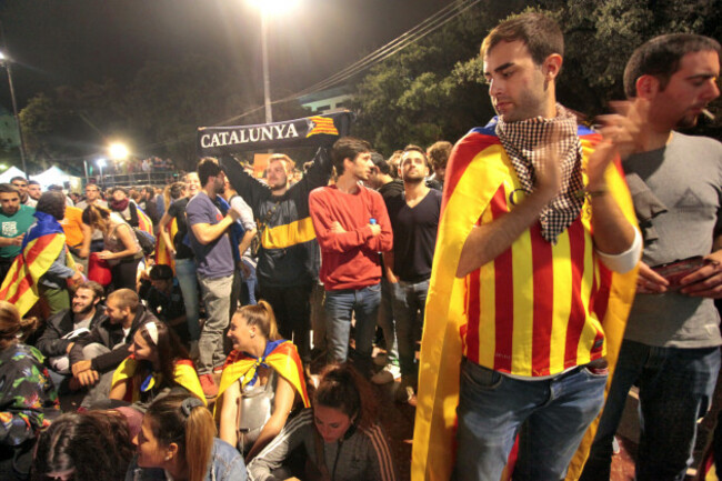 Catalan Independence Referendum Day - Barcelona