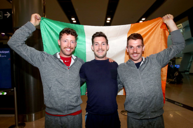 Mark O'Dovonan, Paul O'Donovan and Shane O'Driscoll