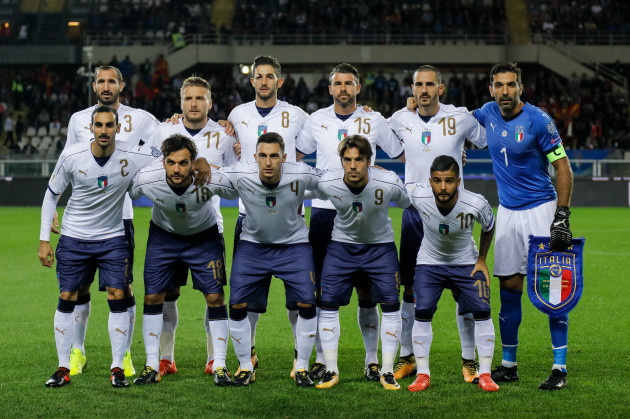 Italy: Italy v FYR Macedonia - FIFA 2018 World Cup Qualifier