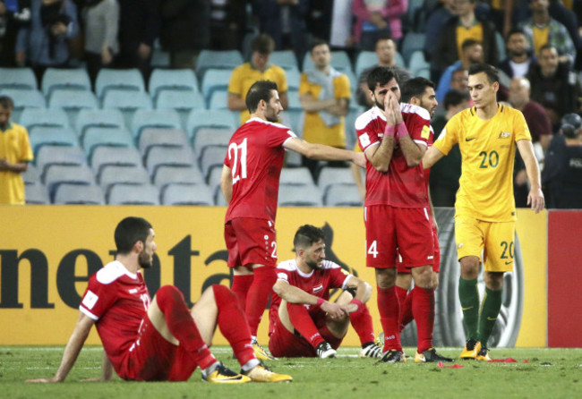 Australia Syria WCup Soccer