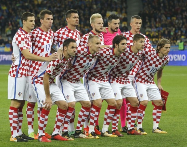 Soccer WCup 2018 Ukraine Croatia