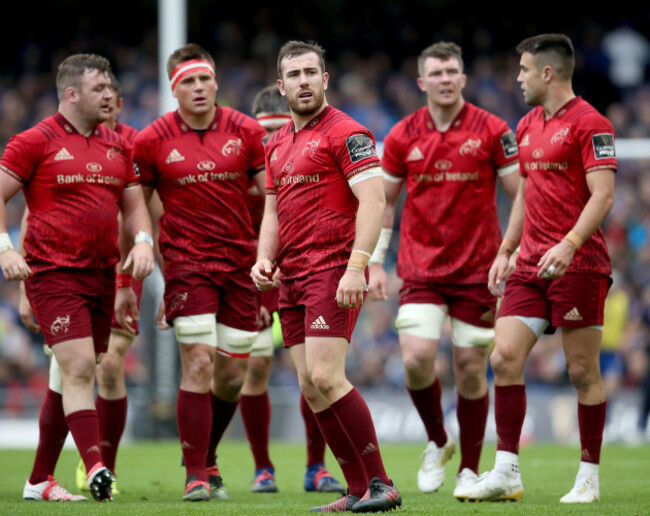 JJ Hanrahan kicks for touch