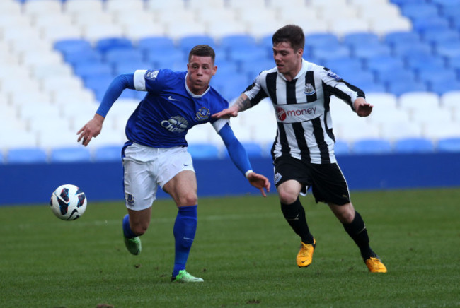 Soccer - Professional Development League One - Knockout Stage - Play-Off - Everton Under 21's v Newcastle United Under 21's - Goodison Park