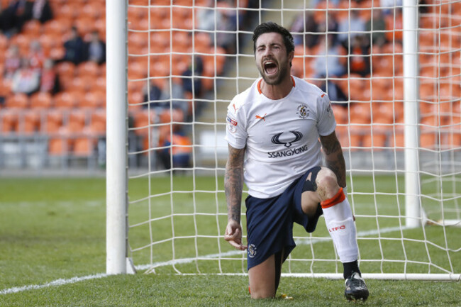 Blackpool v Luton Town - Sky Bet League Two - Play Off - First Leg - Bloomfield Road