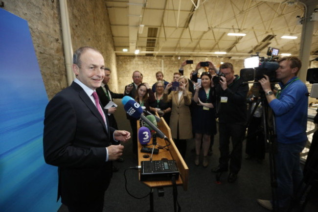 0036Micheal Martin TD speak to media_90526490