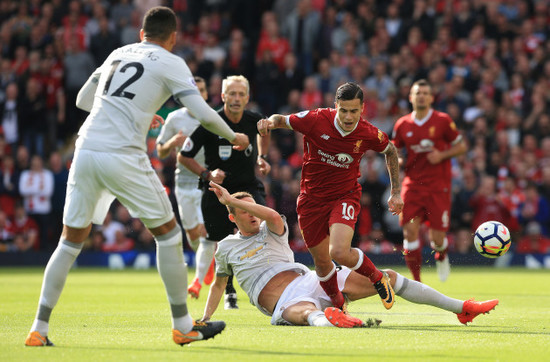 Liverpool v Manchester United - Premier League - Anfield