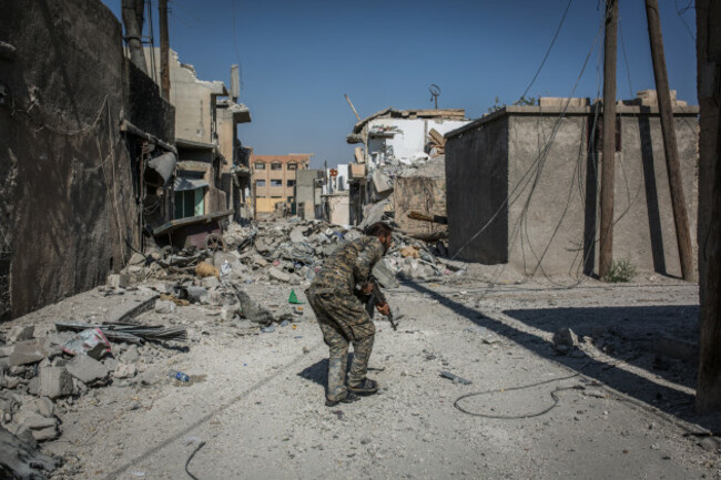 Fighting in Old City of Raqqa