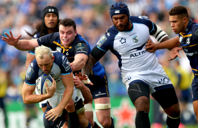 Jack Conan and James Ryan with Nemani Nadolo Jesse Mogg