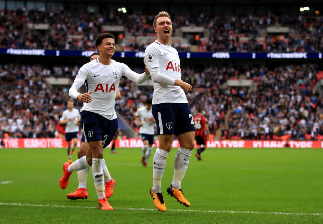 Tottenham Hotspur v AFC Bournemouth - Premier League - Wembley Stadium