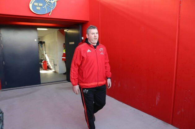 Anthony Foley before the game