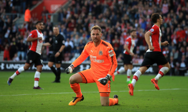 Southampton v Newcastle United - Premier League - St Mary's Stadium