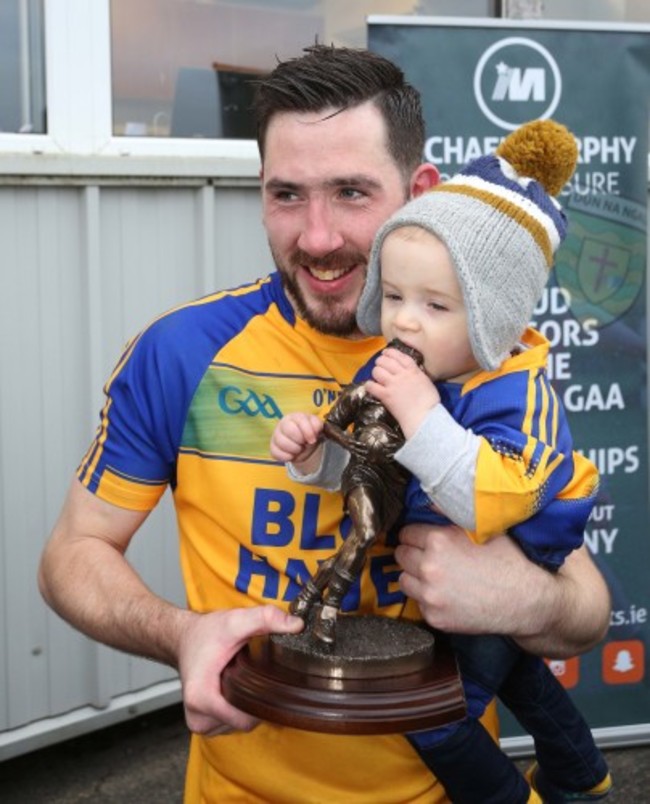 Mark McHugh and his son Noah