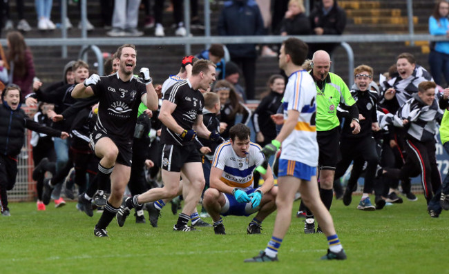 Omagh celebrate winning