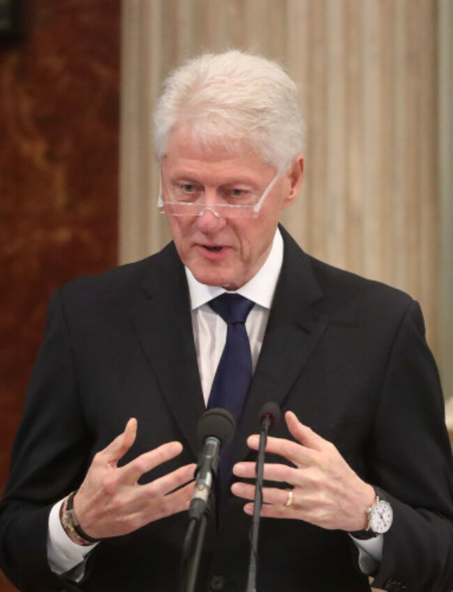 Bill Clinton visit to Northern Ireland