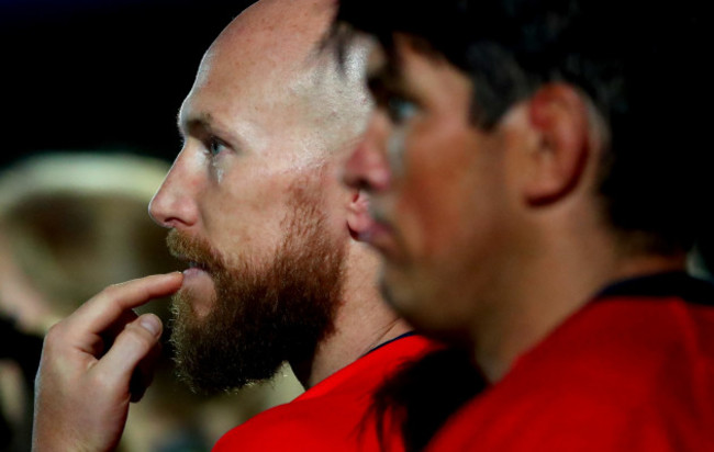 Peter Stringer and Donncha O'Callaghan