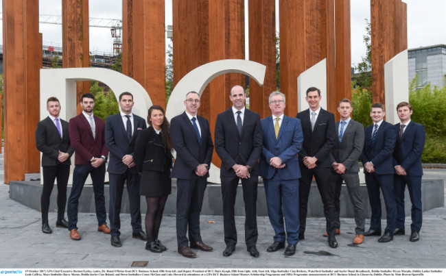 GPA DCU Business School Masters Scholarship Programme and MBA Programme announcement