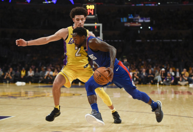 NBA: Los Angeles Clippers at Los Angeles Lakers