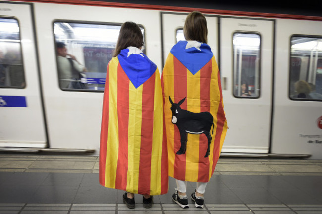 Catalonia President Halts Independence Proclamation