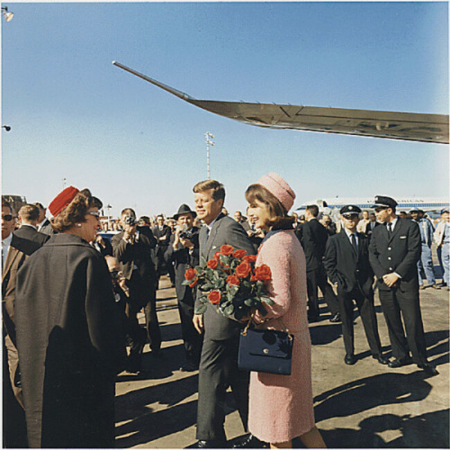 KENNEDYS ARRIVE IN DALLAS - NOVEMBER 22, 1963