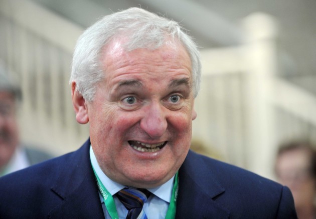 File Photo The chair of the Fianna Fail Dublin Central constituency organisation has said it will be up to former Taoiseach Bertie Ahern whether or not he wants to rejoin the party.Ê Brian Mahon said a motion had been passed this evening after a long disc