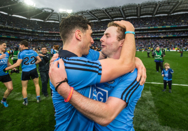 Bernard Brogan and Jack McCaffrey