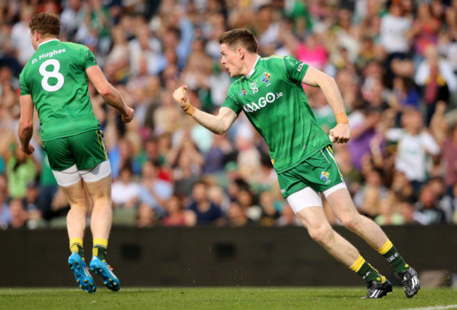 Conor McManus celebrates