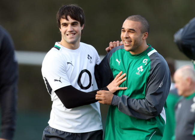 Conor Murray and Simon Zebo