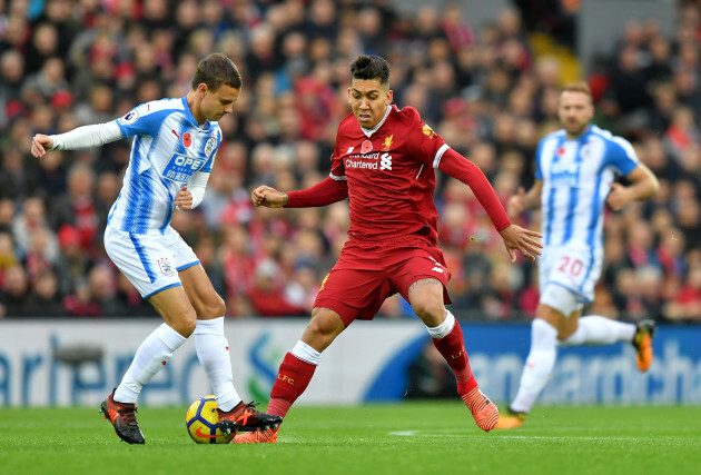 Liverpool v Huddersfield Town - Premier League - Anfield