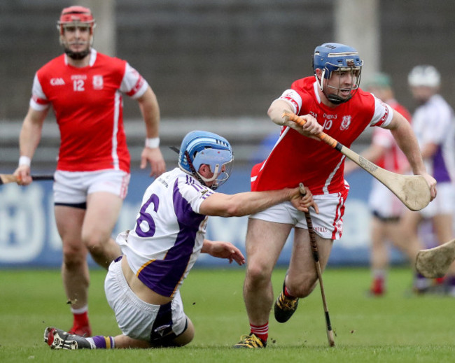 Ross O’Carroll tackles Cuala’s Sean Treacy