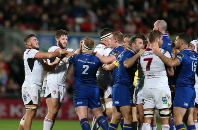 Tempers flare between both sides