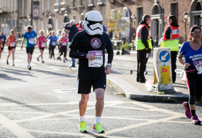 A runner during The SSE Airtricity Dublin Marathon