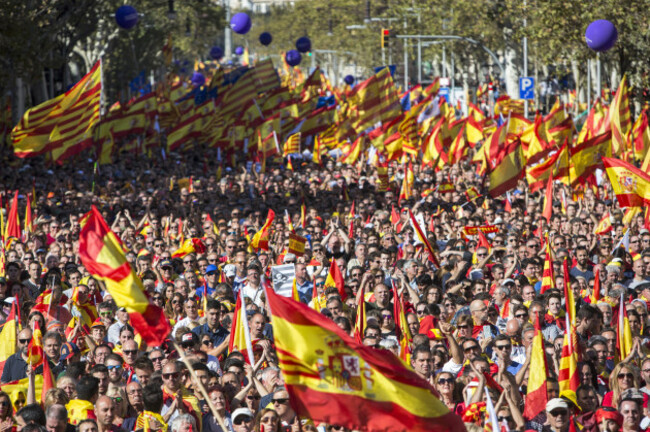 Pro-Unity Rally - Barcelona