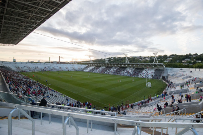 A general view of Pairc Ui Chaoimh during the match