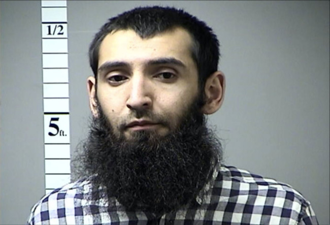 Booking Report and Photo of Sayfullo Saipov