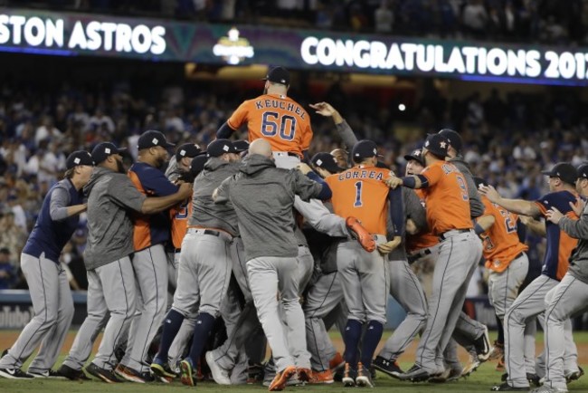 World Series Astros Dodgers Baseball